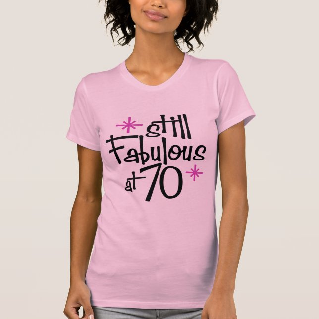Camiseta Aniversário de 70 anos (Frente)