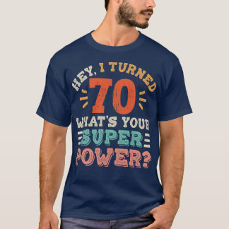 Camiseta Aniversário de 70 anos