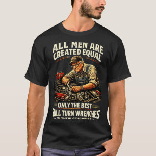 Camiseta Aniversário de 70 anos do homem chave de fenda mec