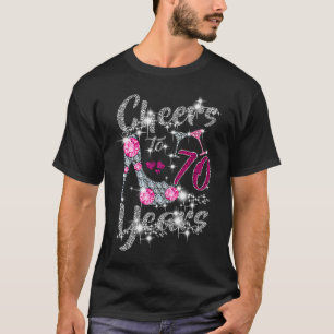 Camiseta Aniversário De 70 Para Vinho De 70 Anos De Altura