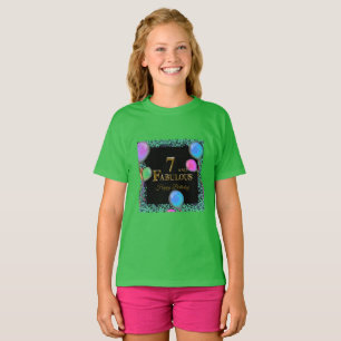 Camiseta Aniversário de 7 anos