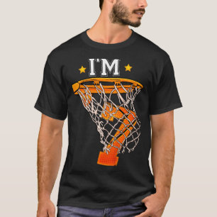 Camiseta Aniversário de 7 anos das crianças Bysketbyll sou