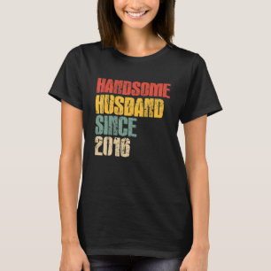 Camiseta Aniversário de 7 anos de casamento para ele belo m