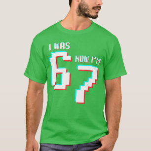 Camiseta Aniversário de 7 Anos era 6 Agora Eu Sou 7 Jogador