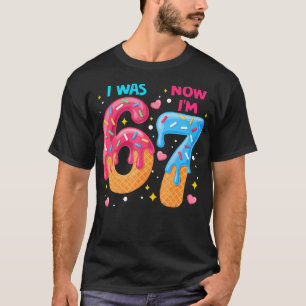 Camiseta Aniversário de 7 Anos Eu Era 6 Agora EU TENHO 7 Dr