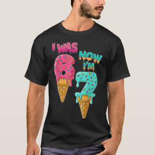 Camiseta Aniversário de 7 Anos Eu Tinha 6 Agora Tenho 7 67 