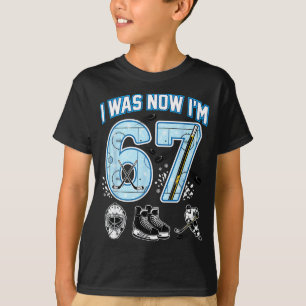 Camiseta Aniversário de 7 anos Eu tinha 6 agora tenho 7 Sei