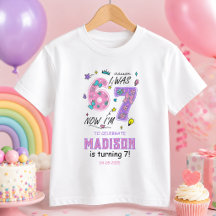 Aniversário de 7 anos Rainbow | Eu tinha 6 anos, a