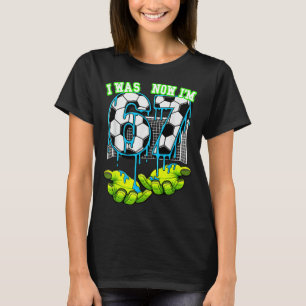 Camiseta Aniversário de 7 Anos Seis Agora Eu Tenho Sete 67 