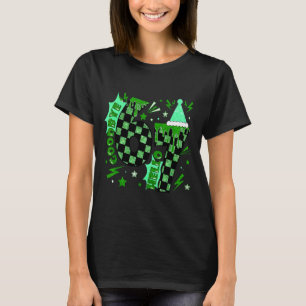 Camiseta Aniversário de 7 Anos Tchau 6 Olá 7 67 Meme Seis