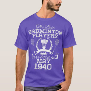 Camiseta Aniversário de 84 anos em maio de 1940 Melhor Badm