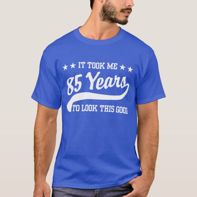 Camiseta Aniversário de 85 anos (Frente)