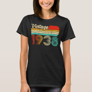 Camiseta Aniversário de 85 anos Vintage 1938 85º aniversári