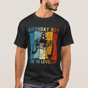 Camiseta Aniversário De 8 Anos Garoto De 8 Anos De Tempo Pa