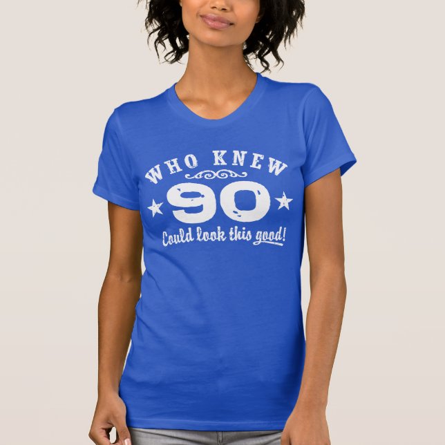 Camiseta Aniversário de 90 anos (Frente)