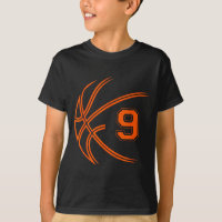 Aniversário de 9 anos Basquete Nove Meninos de 9 A