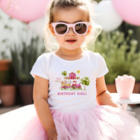 Aniversário de animais de criação de quintal rosa