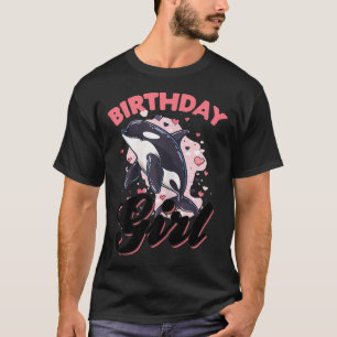 Camiseta Aniversário de Animal Órcia Engraçado