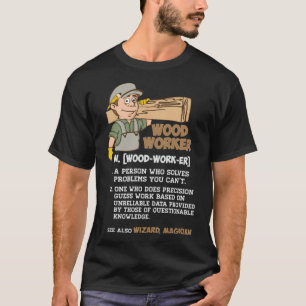 Camiseta Aniversário de aniversário do pirata Woodworker De