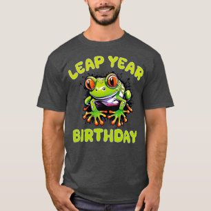 Camiseta aniversário de ano bissexto