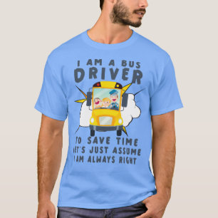 Camiseta Aniversário de Apreciação do Motorista de Ônibus E