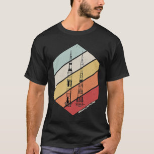 Camiseta Aniversário de Aterrissagem na Lua 50 Apollo 11 La