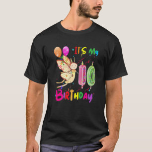 Camiseta Aniversário de BATALHA São as minhas 10ª Menina