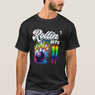 Camiseta Aniversário de Boliche Rolando no 11º Festa de 11º
