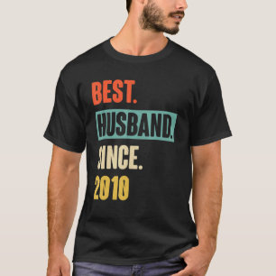 Camiseta Aniversário De Casamento De 12 Para Ele Melhor Mar