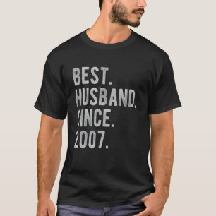 Camiseta Aniversário De Casamento De 15 Para Ele O Melhor M