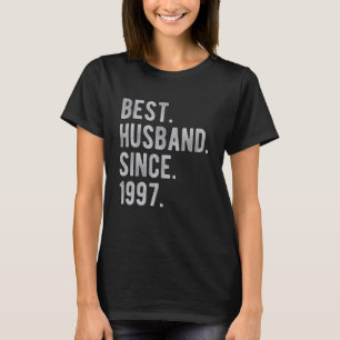 Camiseta Aniversário De Casamento De 25 Para Ele Melhor Mar