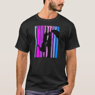 Camiseta Aniversário de Casamento de 45 Anos Romântico Casa