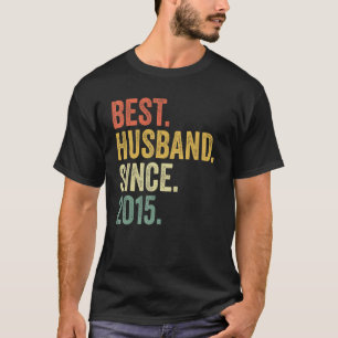 Camiseta Aniversário De Casamento De 7 Para Ele O Melhor Ma