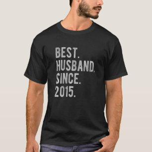 Camiseta Aniversário De Casamento De 7 Para Ele O Melhor Ma