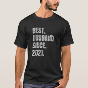 Camiseta Aniversário De Casamento De rua Para O Melhor Mari