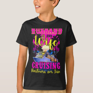 Camiseta Aniversário de Casamento do Marido e da Esposa Des