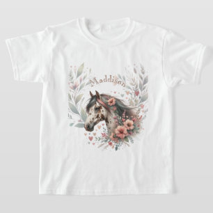 Camiseta Aniversário de Cavalo Appaloosa 