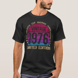 Camiseta Aniversário de Cinquenta Anos Vintage Mil Novecent