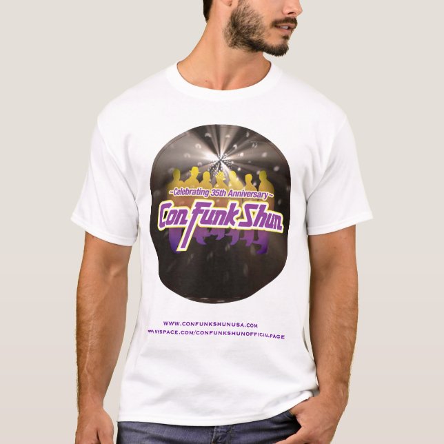 Camiseta Aniversário de ConFunkShun (Frente)