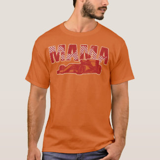 Camiseta Aniversário de Corrida Família Combinando Carro de