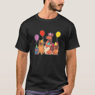 Camiseta Aniversário de criança Animais de companhia de raç