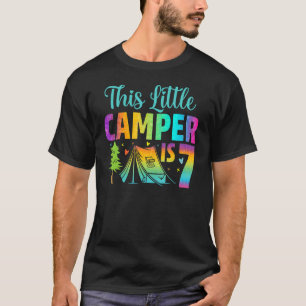 Camiseta Aniversário de criança De Campanha De 7 Anos 7 B D
