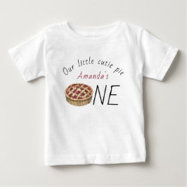 Camiseta Aniversário de criança de Pizza de Aquarela
