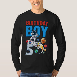 Camiseta Aniversário de criança Menino 5 Anos De Idade Dabi