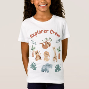 Camiseta Aniversário de criança Selgle Safari