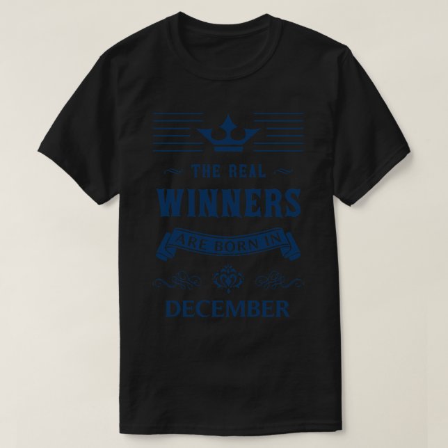 Camiseta Aniversário de dezembro (Frente do Design)