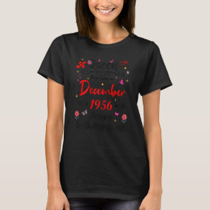 Camiseta Aniversário de dezembro A Rainha foi Nascer em dez