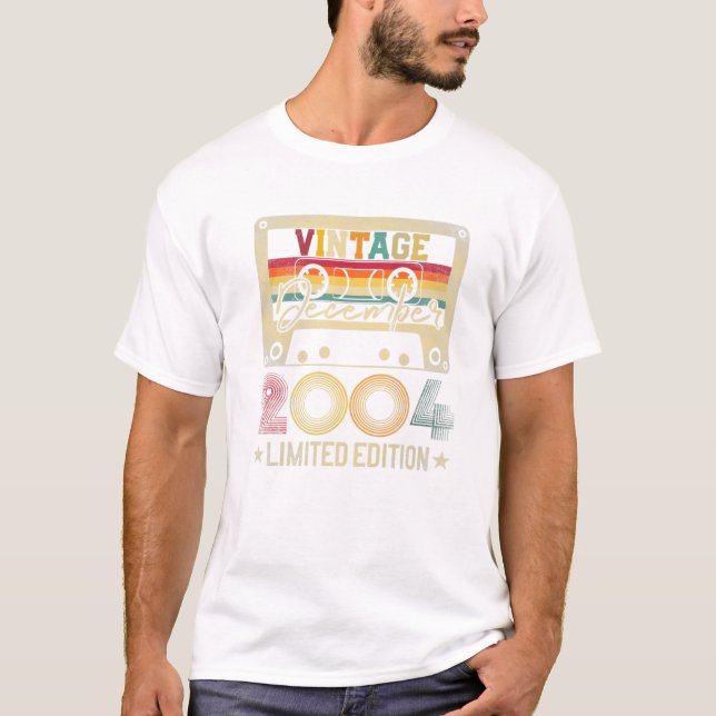 Camiseta Aniversário de Dezembro de 2004 (Frente)