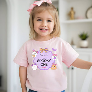 Camiseta Aniversário de Dia das Bruxas Fantasmas