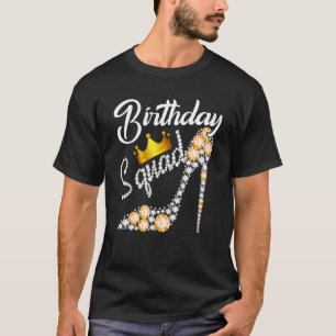Camiseta Aniversário de diamantes de quadrilha alto salto C